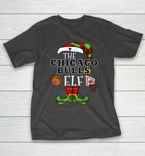 Chicago Bulls Christmas ELF Funny NBA T-Shirt