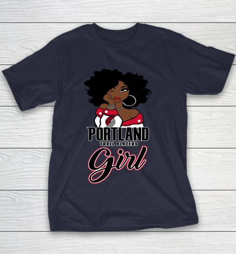 Portland Trail Blazers Girl NBA Youth T-Shirt 4