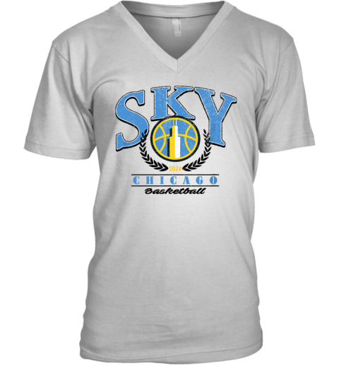 Chicago Sky Top Class Unisex V-Neck T-Shirt