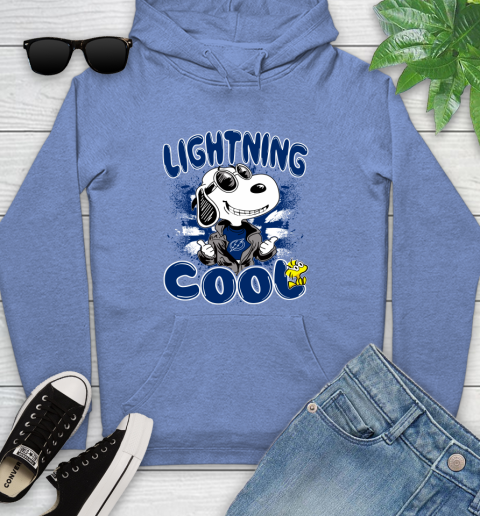 NHL Hockey Tampa Bay Lightning Cool Snoopy Shirt Youth Hoodie 11