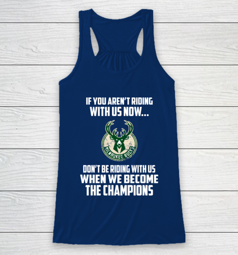 NBA Milwaukee Bucks Basketball We Become The Champions Racerback Tank 6