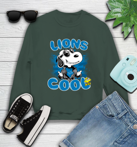 NFL Football Detroit Lions Cool Snoopy Shirt Sweatshirt 12