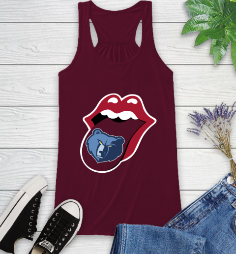 Memphis Grizzlies NBA Basketball Lips I Root For My Team Adoring Fan 39