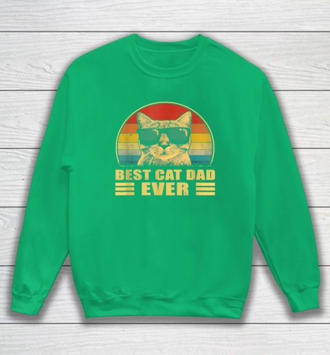 Best Cat Dad Ever Bump Fit Father's Day Gift Daddy Sweatshirt 4