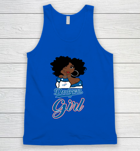 Los Angeles Dodgerss Girl MLB Tank Top 5