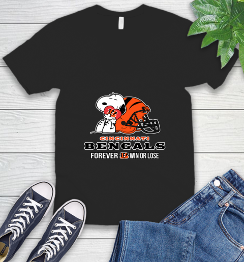 NFL The Peanuts Movie Snoopy Forever Win Or Lose Football Cincinnati Bengals 50
