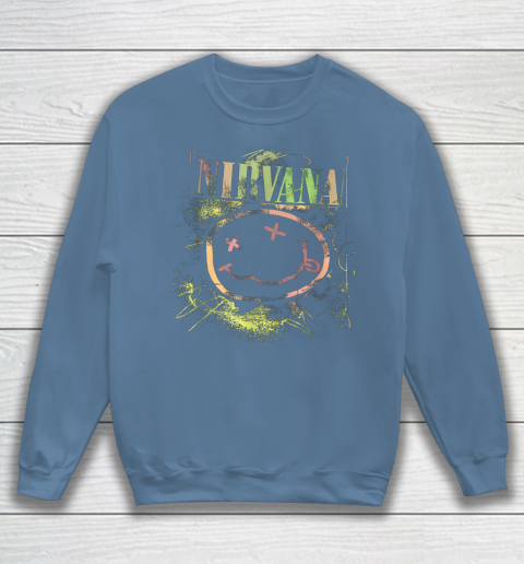 Vintage Nirvanas Smile Design Limited Sweatshirt 6