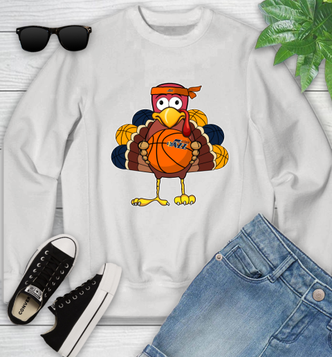 Utah Jazz Turkey thanksgiving day Youth Sweatshirt
