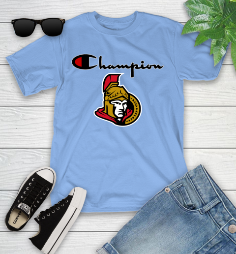 NHL Hockey Ottawa Senators Champion Shirt Youth T-Shirt 10