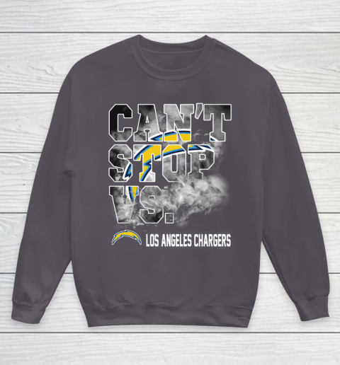 NFL Los Angeles Chargers Can't Stop Vs Youth Sweatshirt 5