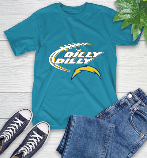 NFL Los Angeles Chargers Dilly Dilly Football Sports T-Shirt 8