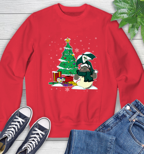 Oakland Athletics MLB Baseball Cute Tonari No Totoro Christmas Sports Sweatshirt 10