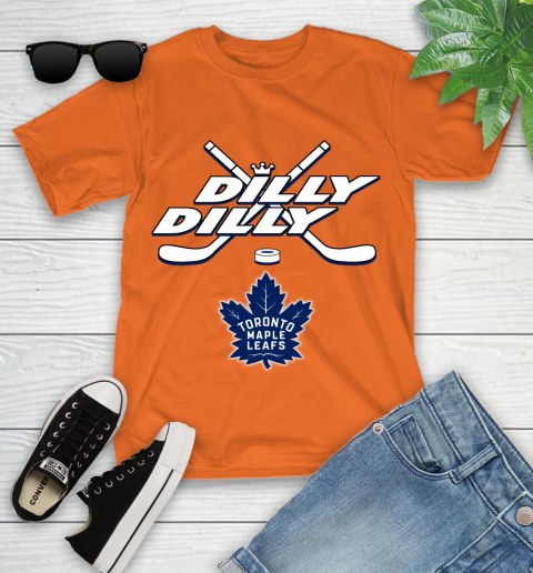 NHL Toronto Maple Leafs Dilly Dilly Hockey Sports Youth T-Shirt 7