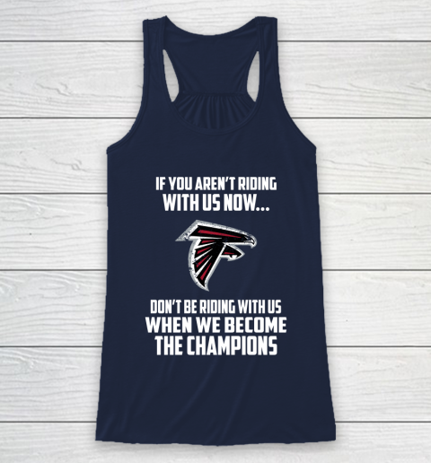 NFL Atlanta Falcons Football We Become The Champions Racerback Tank 8