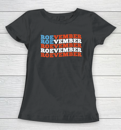Funny Roevember US Flag Women's T-Shirt