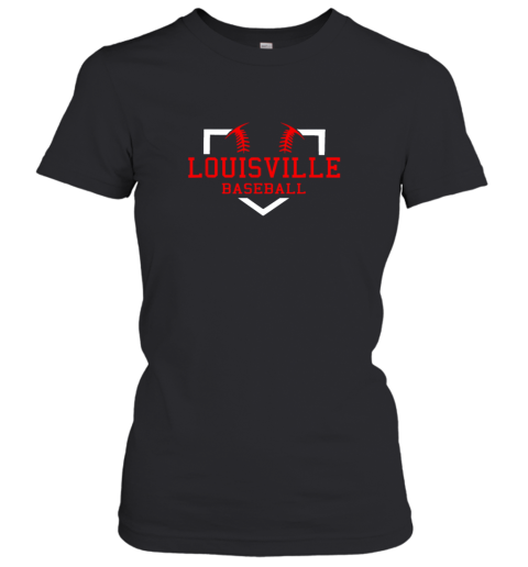 Vintage Louisville Baseball Kentucky Gift Women's T-Shirt