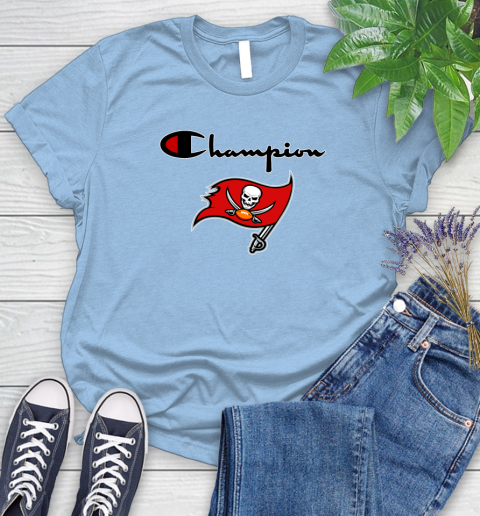 NFL Football Tampa Bay Buccaneers Champion Shirt Women's T-Shirt 6