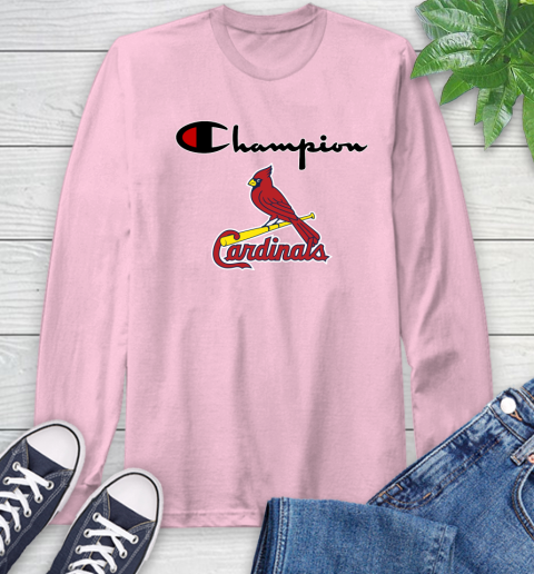 MLB Baseball St.Louis Cardinals Champion Shirt Long Sleeve T-Shirt 8