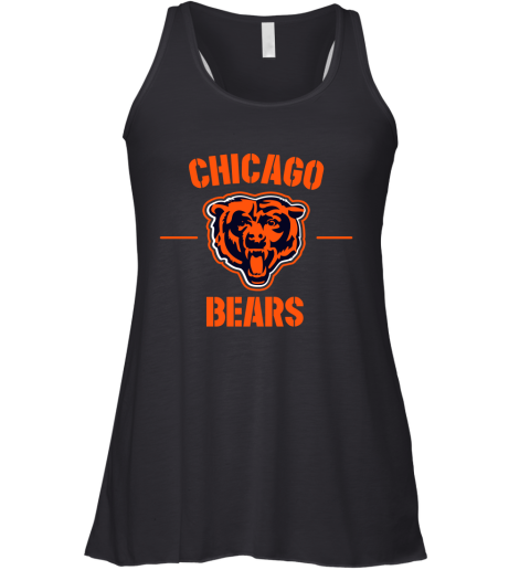 Nike Chicago Bears Tan 2019 Salute to Service Sideline Therma Pullover Racerback Tank