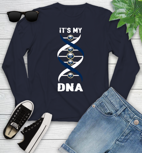 Buffalo Sabres NHL Hockey It's My DNA Sports Youth Long Sleeve 2