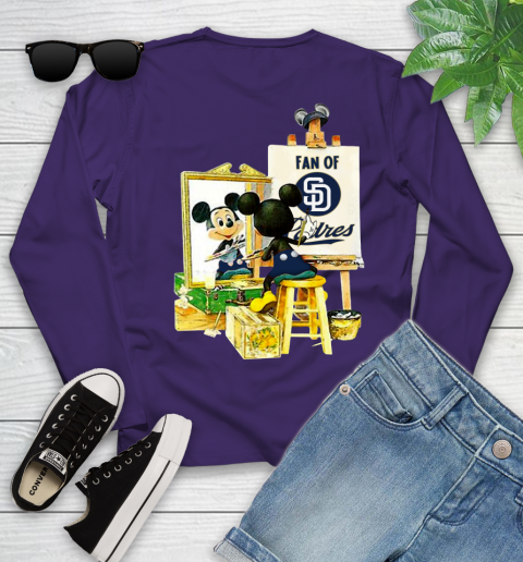 MLB Baseball San Diego Padres Mickey Drawing Shirt 116