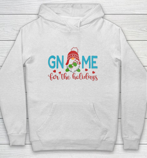 Gnome For The Holidays Cute Gardening Christmas Gift Hoodie