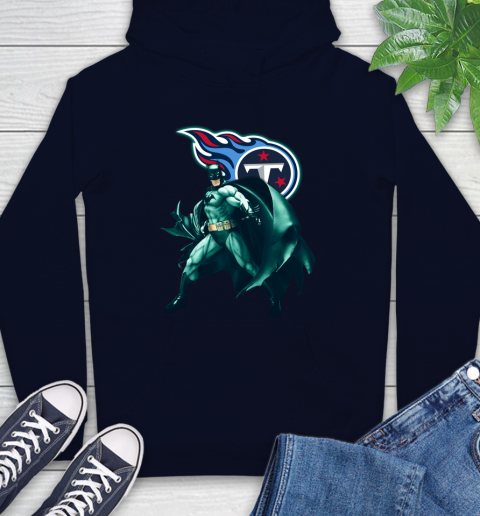 NFL Batman Football Sports Tennessee Titans Hoodie 4