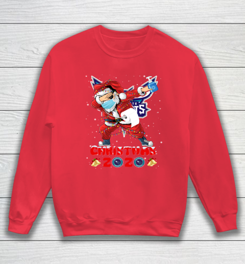 Charlotte Hornets Funny Santa Claus Dabbing Christmas 2020 NBA Sweatshirt 7