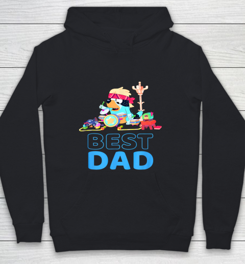 Fathers Blueys Dad Love Best Dad Gifts Youth Hoodie