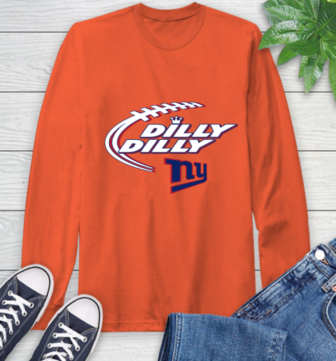 NFL New York Giants Dilly Dilly Football Sports Long Sleeve T-Shirt 5