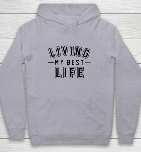 UNIVERSITY GOLD Living My Best Life Youth Hoodie 4