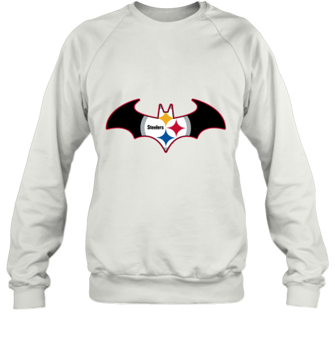 We Are The Pittsburgh Steelers Batman NFL Mashup Sweatshirt