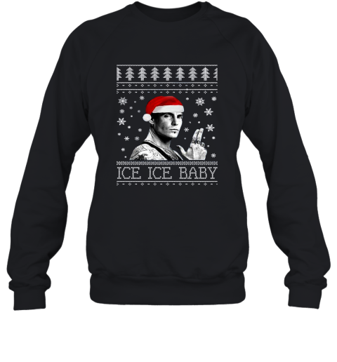 VANILLA ICE ICE ICE BABY UGLY CHRISTMAS SWEATER Sweatshirt