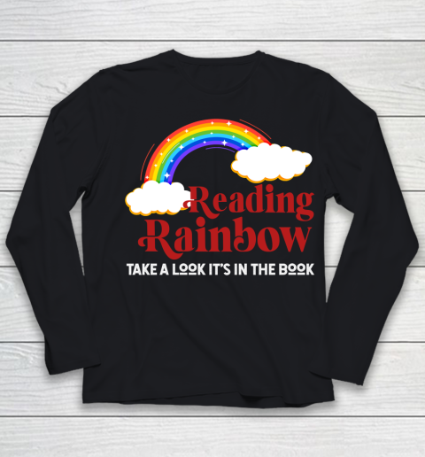 Reading Rainbow, Take a look its in a book Youth Long Sleeve