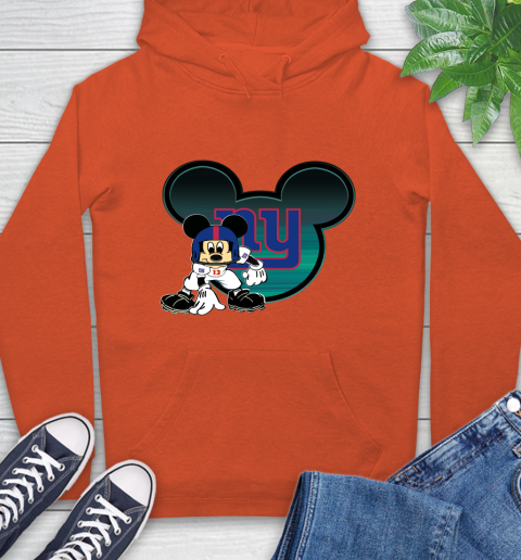 NFL New York Giants Mickey Mouse Disney Football T Shirt Hoodie 5
