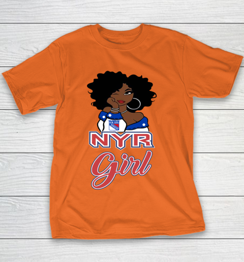 New York Rangers Girl NHL Youth T-Shirt 7