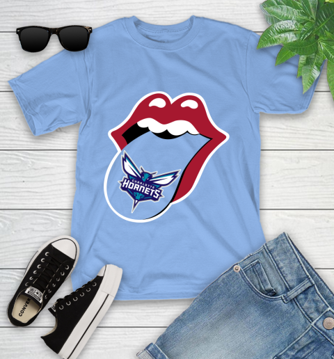 Charlotte Hornets NBA Basketball Lips I Root For My Team Adoring Fan 113
