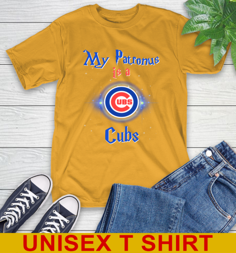 MLB Baseball Harry Potter My Patronus Is A Chicago Cubs T-Shirt 2