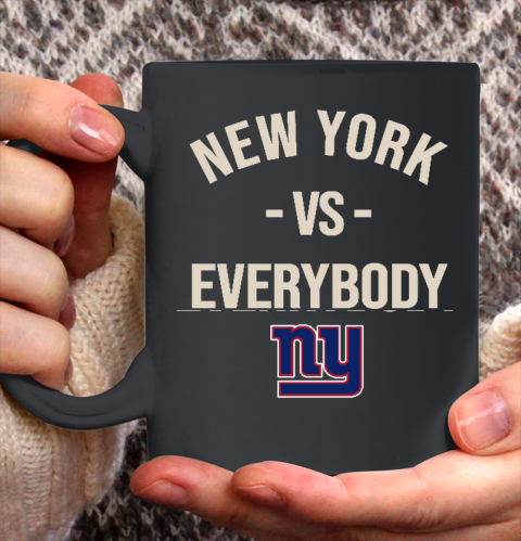 New York Giants Vs Everybody Ceramic Mug 11oz