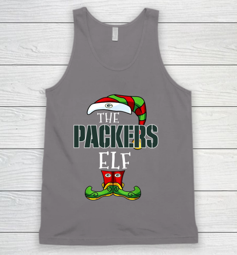 Green Bay Packers Christmas ELF Funny NFL Tank Top 6