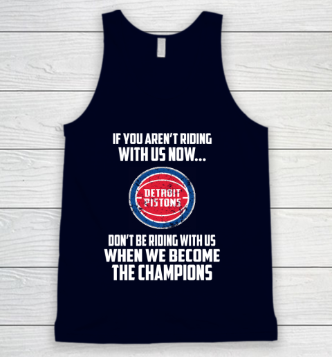 NBA Detroit Pistons Basketball We Become The Champions Tank Top 2