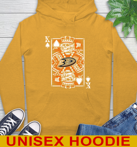 Anaheim Ducks NHL Hockey The King Of Spades Death Cards Shirt Hoodie 2