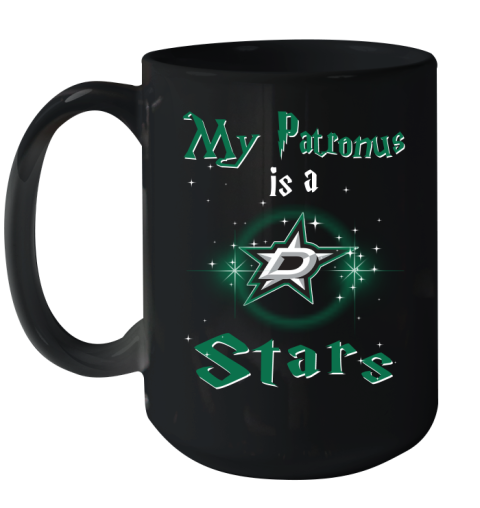 NHL Hockey Harry Potter My Patronus Is A Dallas Stars Ceramic Mug 15oz