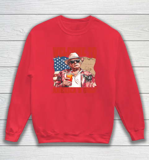 President Trump Welcome To America's Gulf Mexico Sweatshirt 6