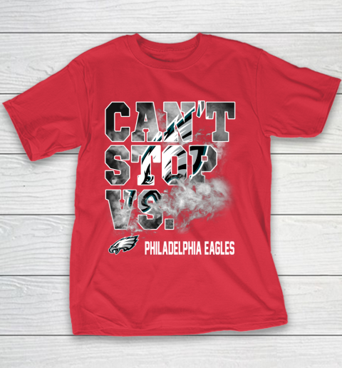 NFL Philadelphia Eagles Can't Stop Vs Youth T-Shirt 7