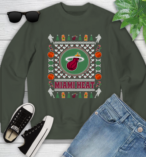 Miami Heat Merry Christmas NBA Basketball Loyal Fan Ugly Shirt 123