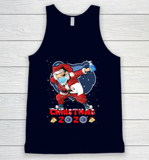 Memphis Grizzlies Funny Santa Claus Dabbing Christmas 2020 NBA Tank Top 2