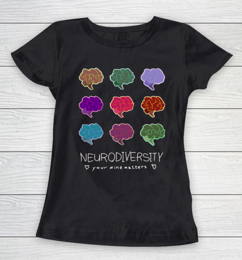 Neurodiversity Positivity Autism Awareness Women's T-Shirt