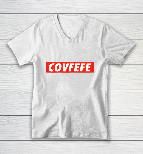 The COVFEFE Trump V-Neck T-Shirt
