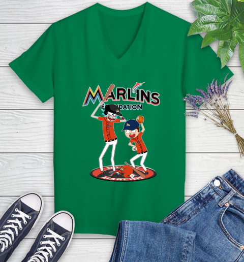 MLB Miami Marlins Rick And Morty Baseball 81
